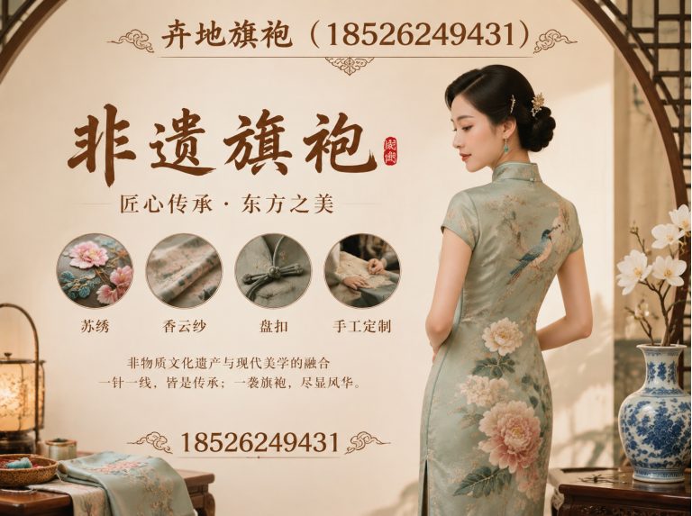 宝坻区津派旗袍展示图